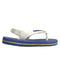 A Blue Sandals from Havaianas in size 12-18M for boy. (Front View)