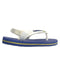 A Blue Sandals from Havaianas in size 12-18M for boy. (Front View)