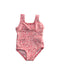 A Pink Swimsuits from Seed in size 6-12M for girl. (Front View)