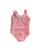 A Pink Swimsuits from Seed in size 6-12M for girl. (Back View)