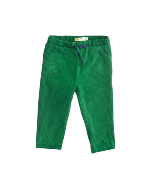 A Green Casual Pants from Baby Boden in size 6-12M for boy. (Front View)