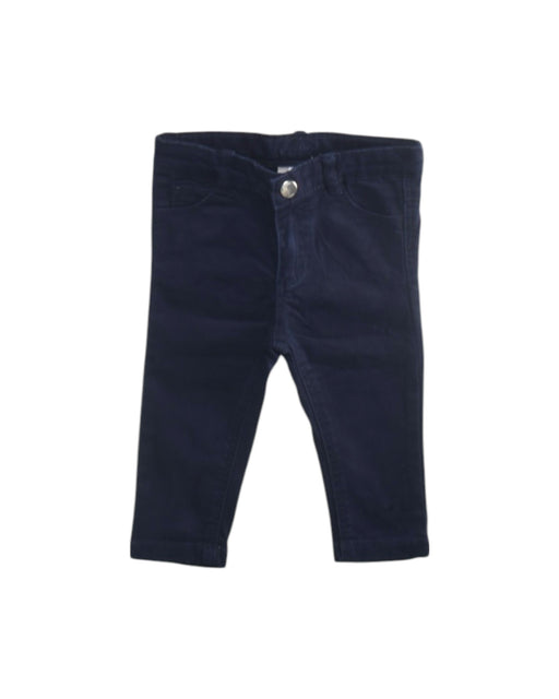 A Navy Casual Pants from Jacadi in size 6-12M for boy. (Front View)