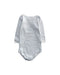 A White Long Sleeve Bodysuits from Petit Bateau in size 3-6M for girl. (Back View)