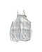 A White Overall Shorts from Seed in size 0-3M for boy. (Front View)