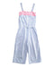 A Blue Sleeveless Jumpsuits from Monsoon in size 9Y for girl. (Front View)