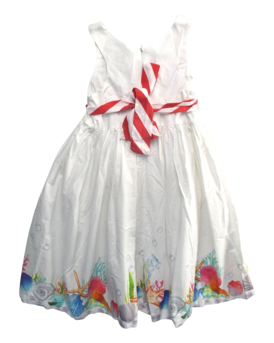 A Multicolour Sleeveless Dresses from Balloon Chic in size 8Y for girl. (Back View)
