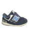 A Navy Sneakers from New Balance in size 18-24M for boy. (Front View)