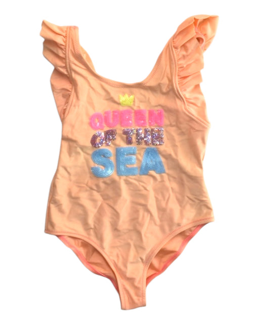 A Peach Swimsuits from Billieblush in size 8Y for girl. (Front View)
