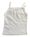 A White Sleeveless Tops from Petit Bateau in size 3T for girl. (Back View)