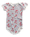A White Short Sleeve Bodysuits from Petit Bateau in size 2T for girl. (Front View)