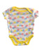 A Multicolour Short Sleeve Bodysuits from Nautica in size 0-3M for girl. (Front View)