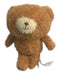 A Brown Soft Toys from Mothercare in size O/S for neutral. (Front View)