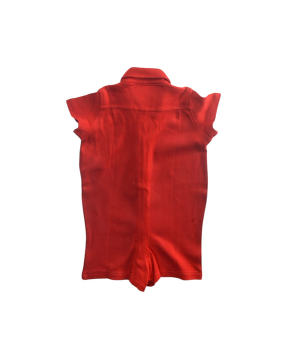 A Red Sleeveless Shirts from Ralph Lauren in size 0-3M for boy. (Back View)