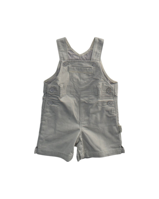A Grey Overall Shorts from Chateau de Sable in size 3-6M for boy. (Front View)