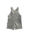 A Grey Overall Shorts from Chateau de Sable in size 3-6M for boy. (Back View)