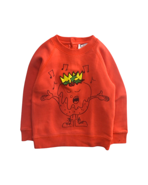 A Orange Crewneck Sweatshirts from Stella McCartney in size 2T for boy. (Front View)
