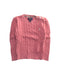 A Pink Knit Sweaters from Polo Ralph Lauren in size 5T for girl. (Front View)