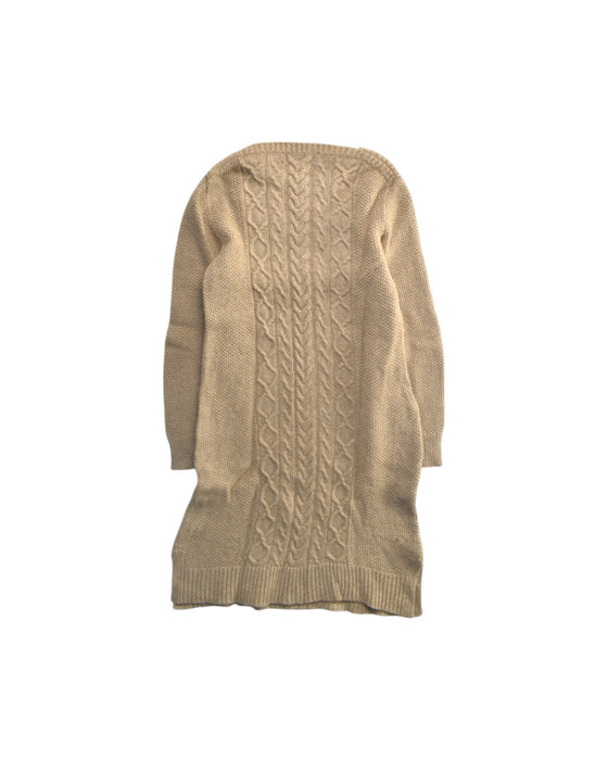 A Beige Sweater Dresses from Massimo Dutti in size 4T for girl. (Back View)