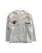 A Grey Crewneck Sweatshirts from Kenzo in size 6T for girl. (Front View)