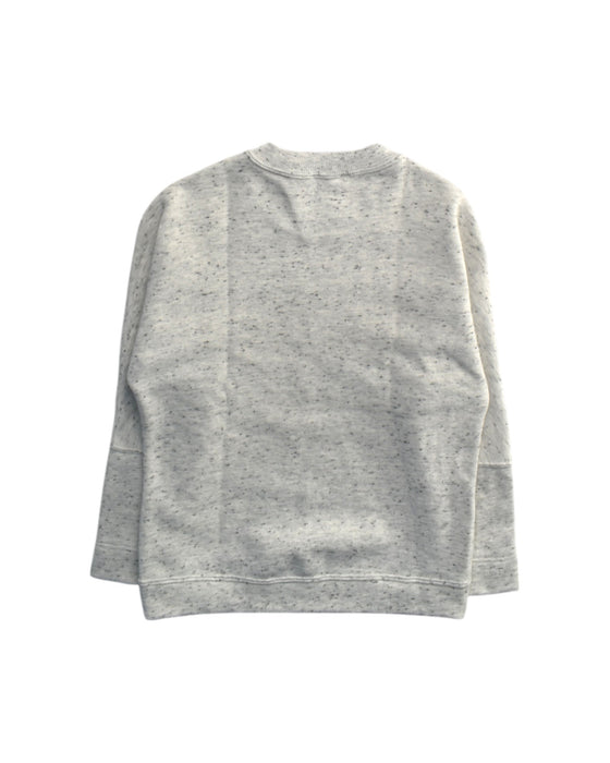 A Grey Crewneck Sweatshirts from Kenzo in size 6T for girl. (Back View)