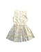 A Ivory Sleeveless Dresses from Petit Bateau in size 8Y for girl. (Back View)