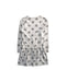 A Grey Long Sleeve Dresses from Kenzo in size 10Y for girl. (Back View)