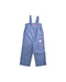 A Blue Long Overalls from MiMiSol in size 8Y for girl. (Front View)