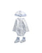 A White Gift Sets from Hugo Boss in size 3-6M for boy. (Back View)