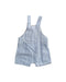 A Blue Overall Shorts from Seed in size 3-6M for boy. (Back View)