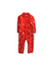 A Red Onesies from Ferrari in size 0-3M for boy. (Front View)