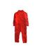 A Red Onesies from Ferrari in size 0-3M for boy. (Back View)