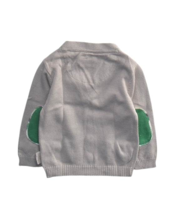 A Beige Cardigans from Chateau de Sable in size 3-6M for boy. (Back View)