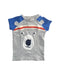 A Grey Short Sleeve T Shirts from Seed in size 3-6M for boy. (Front View)