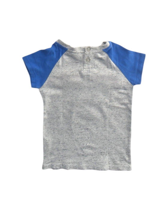 A Grey Short Sleeve T Shirts from Seed in size 3-6M for boy. (Back View)