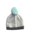 A Grey Winter Hats from Seed in size Newborn for boy. (Back View)