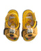 A Yellow Sandals from Mini Melissa Disney in size 3T for boy. (Back View)