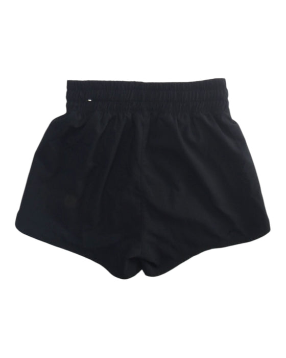 A Black Shorts from Nike in size 7Y for girl. (Back View)