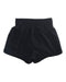 A Black Shorts from Nike in size 7Y for girl. (Back View)