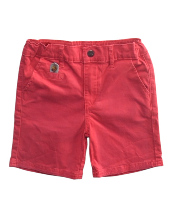 A Red Shorts from Appaman in size 5T for boy. (Front View)