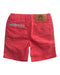 A Red Shorts from Appaman in size 5T for boy. (Back View)