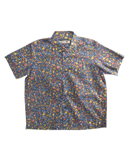 A Multicolour Short Sleeve Shirts from Elizabeth Little in size 10Y for boy. (Front View)