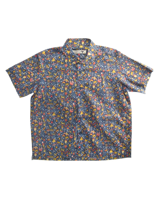 A Multicolour Short Sleeve Shirts from Elizabeth Little in size 10Y for boy. (Front View)