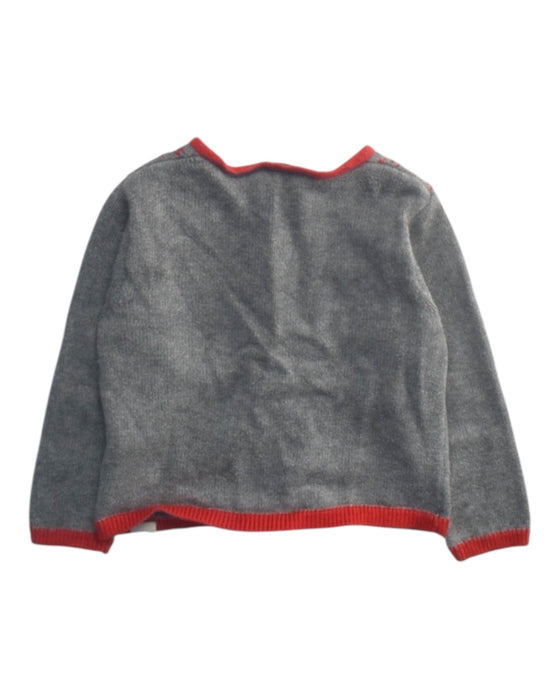 A Grey Cardigans from Paul Smith in size 12-18M for girl. (Back View)