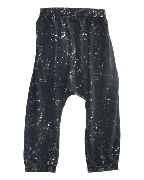 A Black Casual Pants from Roses & Rhinos in size 5T for boy. (Back View)