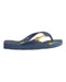 A Blue Flip Flops from Havaianas in size 6T for boy. (Front View)