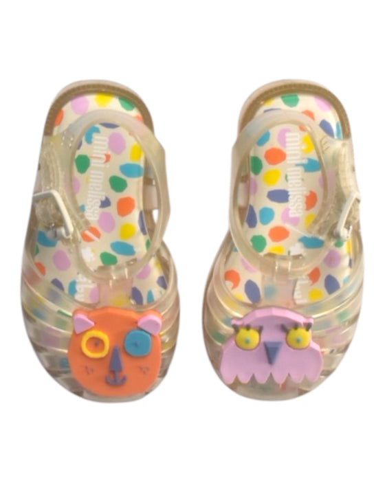 A Multicolour Sandals from Mini Melissa in size 12-18M for girl. (Back View)