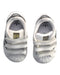 A White Sneakers from Adidas in size 12-18M for boy. (Back View)