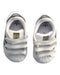 A White Sneakers from Adidas in size 12-18M for boy. (Back View)