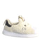 A White Sneakers from Adidas in size 12-18M for girl. (Front View)