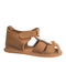 A Brown Sandals from Seed in size 6-12M for girl. (Front View)